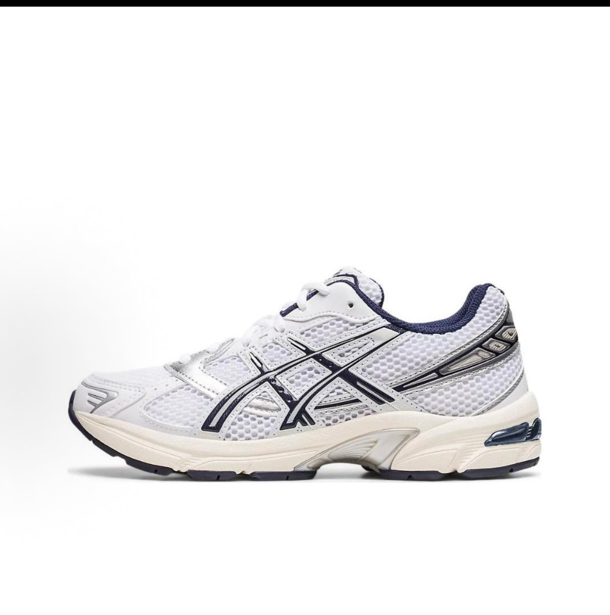 ASICS GEL-SEKIRAN Sneakers – White & Silver